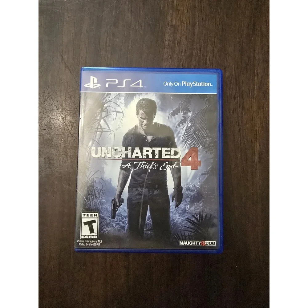 Uncharted 4: A Thief's End Sony PlayStation 4 PS4 Video Game